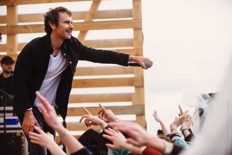 Фотоотчет: &quot;Океан Ельзи&quot; представил новый альбом на крыше дома